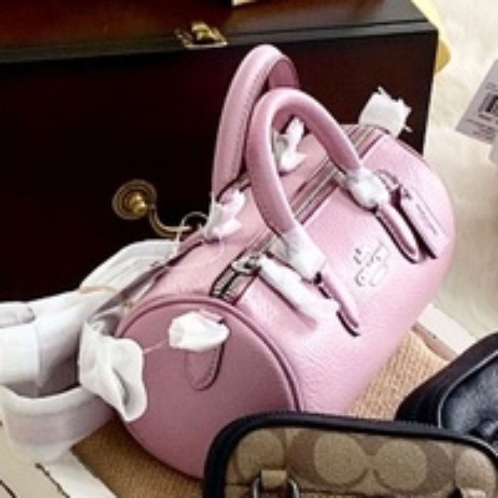 Coach Lacey Mini Crossbody Pink NWT - Picture 7 of 16